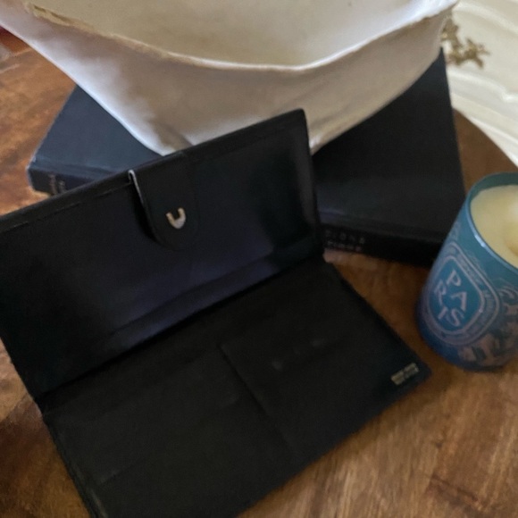 Made in Italy black genuine leather wallet - Picture 12 of 13